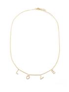 Rosa De La Cruz - Love Diamond & 18kt Gold Necklace - Womens - Yellow Gold