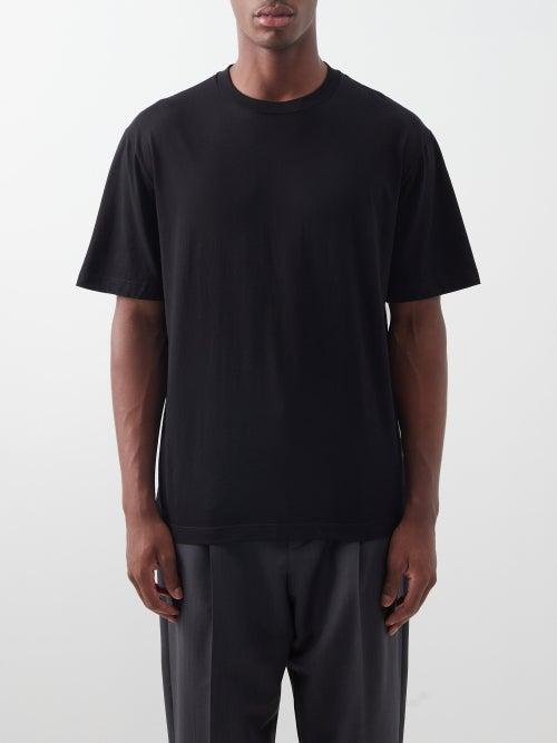 The Row - Errigal Organic-cotton Jersey T-shirt - Mens - Black