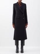 Petar Petrov - Max Double-breasted Wool-felt Coat - Womens - Black