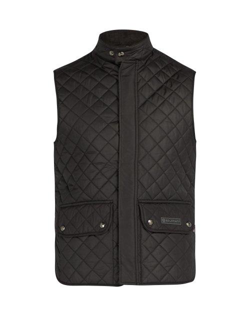 Matchesfashion.com Belstaff - Quilted Padded Gilet - Mens - Black
