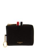 Matchesfashion.com Thom Browne - Pebbled Leather Coin Pouch - Mens - Black