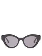 Ladies Accessories Gucci - Cat-eye Acetate Sunglasses - Womens - Black