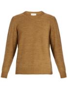 Matchesfashion.com Arj - Ostuni Cotton And Wool Blend Sweater - Mens - Brown