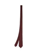 Matchesfashion.com Berluti - Scritto Silk Jacquard Tie - Mens - Burgundy