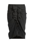 Isabel Marant Étoile Jorga Prince Of Wales-checked Linen Skirt