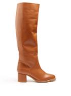 Gabriela Hearst Forti Leather Knee-high Boots