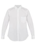 Matchesfashion.com Cobra S.c. - Point Collar Cotton Shirt - Mens - White