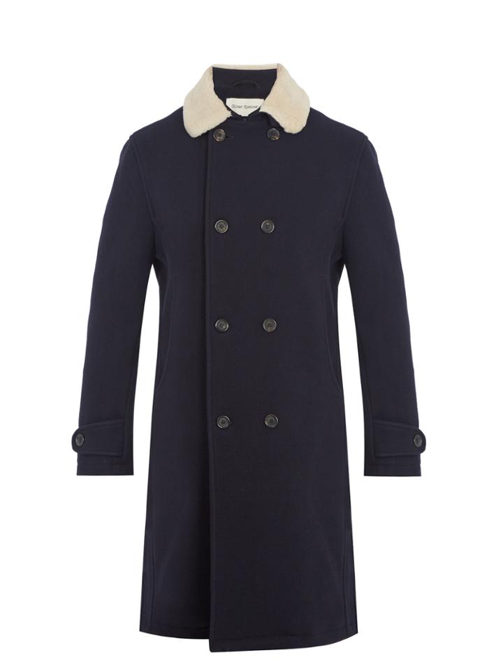Oliver Spencer Lighthouse Wool-blend Coat