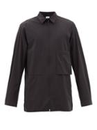Y-3 - Patch-pocket Ripstop Shirt - Mens - Black