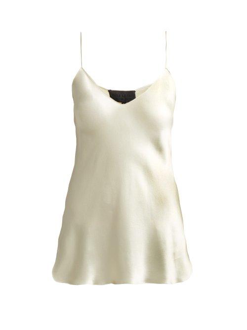 Matchesfashion.com Nili Lotan - Isabella Silk Camisole - Womens - Ivory