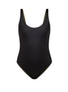 Matchesfashion.com Skin - The Lana Reversible Swimsuit - Womens - Black Green