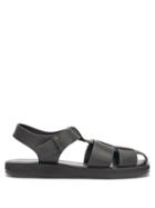 Matchesfashion.com The Row - Caged Grained-leather Sandals - Womens - Black