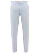 Orlebar Brown - Griffon Side-adjuster Linen-twill Trousers - Mens - Light Blue