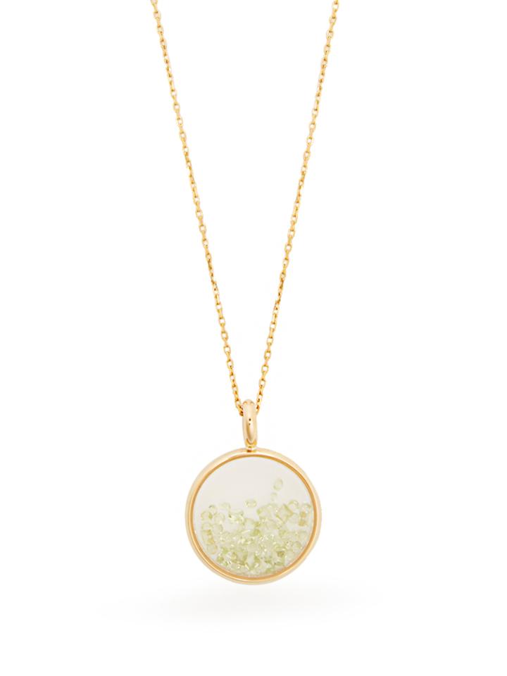 Aurélie Bidermann Fine Jewellery Peridot & Yellow-gold Necklace