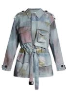 Acne Studios Liv P Patch-pocket Cotton-satin Jacket