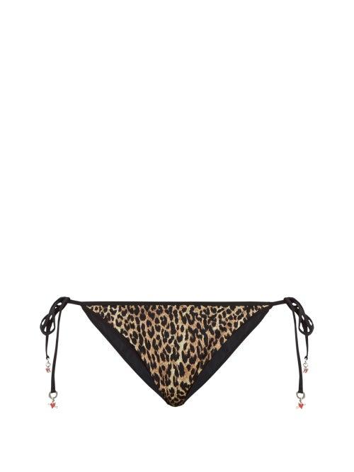 Matchesfashion.com The Upside - Leo Alba Leopard Print Bikini Briefs - Womens - Leopard