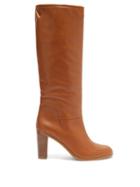Matchesfashion.com A.p.c. - Marion Knee-high Leather Boots - Womens - Tan