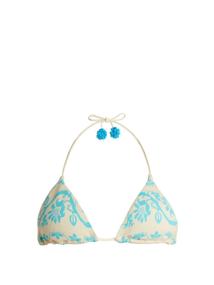 Heidi Klein X Sophie Anderson Isla Baru Bikini Top