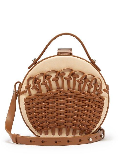 Matchesfashion.com Nico Giani - Amelia Braided Leather Cross Body Bag - Womens - Tan