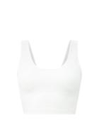 Matchesfashion.com Wardrobe. Nyc - Release 02 Scoop-neck Jersey Cropped Top - Womens - White