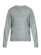 Massimo Alba J. Pierre Crew-neck Linen-blend Sweater