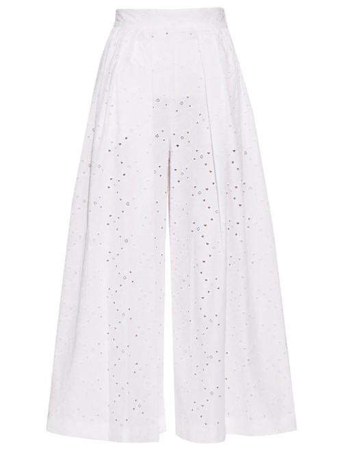 Stella Jean Broderie-anglaise Culottes