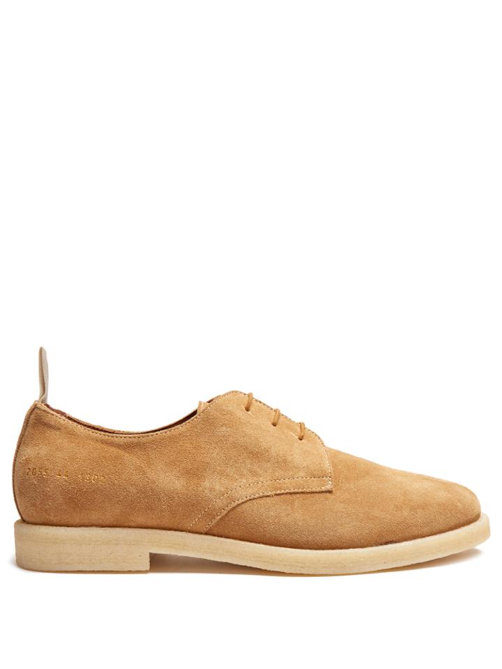 Common Projects Cadet Suede Derby Shoes