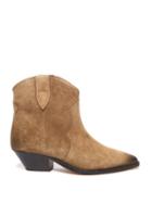 Matchesfashion.com Isabel Marant - Dewina Western Suede Boots - Womens - Khaki