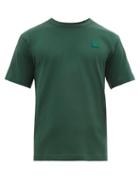 Matchesfashion.com Acne Studios - Logo Appliqu Cotton T Shirt - Mens - Green