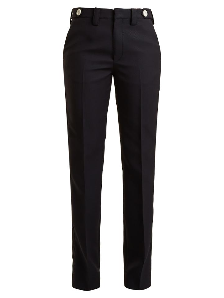 Miu Miu Slim-leg Twill Trousers