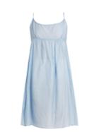 Thierry Colson Slip Cotton And Silk-blend Mini Dress