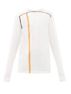 Matchesfashion.com Rick Owens Drkshdw - Levels Cotton-jersey Long-sleeved T-shirt - Mens - White