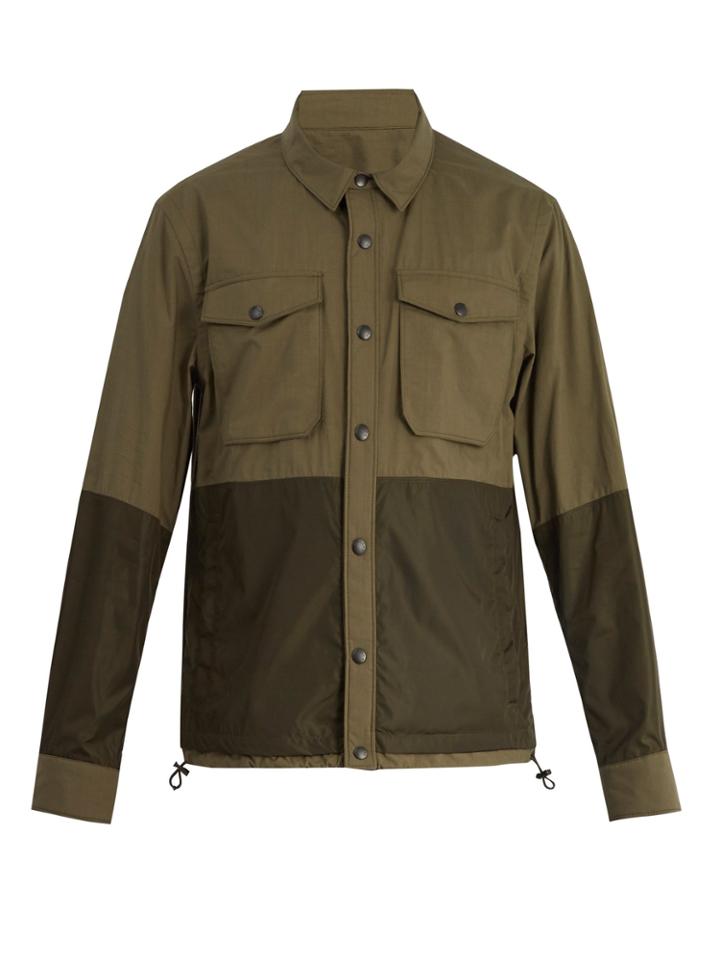 Moncler Ander Point-collar Cotton Jacket