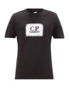 C.p. Company - Logo-print Cotton-jersey T-shirt - Mens - Black