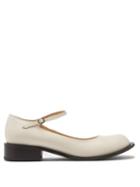 Ladies Shoes Osoi - Kinder Leather Mary Jane Shoes - Womens - Cream