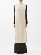 Peter Do - Reversible Merino Roll-neck Poncho - Womens - Beige