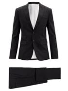 Matchesfashion.com Dsquared2 - London Single-breasted Wool-blend Suit - Mens - Black