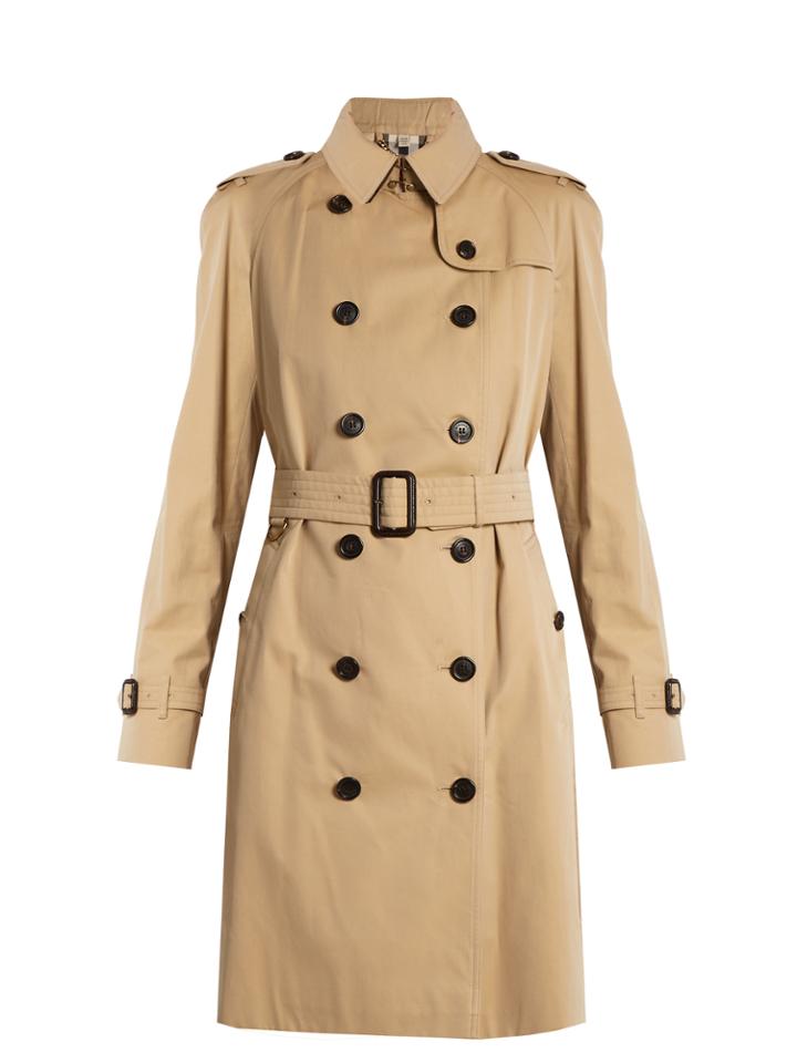 Burberry Westminster Long-length Gabardine Trench Coat