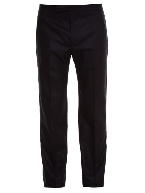 Maison Margiela Straight-leg Flannel Trousers