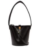 Matchesfashion.com Sophie Hulme - Swing Leather Bucket Bag - Womens - Black