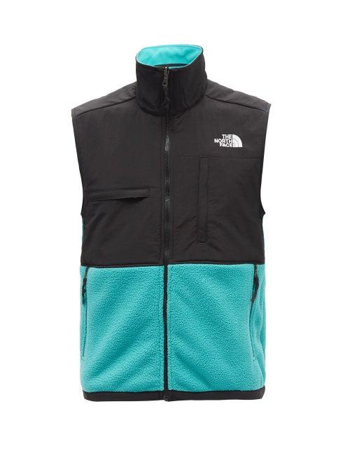 The North Face - Denali Fleece Vest - Mens - Green