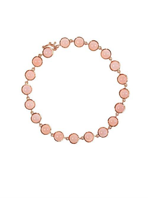 Matchesfashion.com Irene Neuwirth - Pink Opal & Rose Gold Bracelet - Womens - Rose Gold