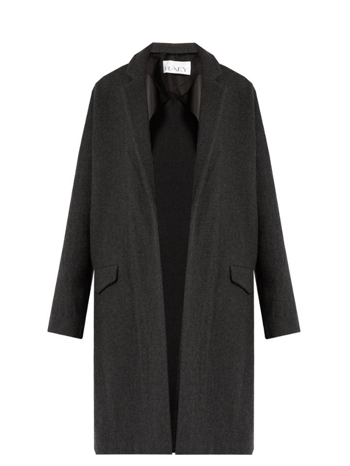 Raey Double-faced Wool And Cashmere-blend Blanket Coat