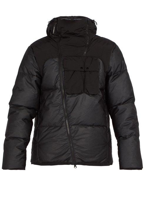 Matchesfashion.com C.p. Company - Goggle Down Filled Jacket - Mens - Black