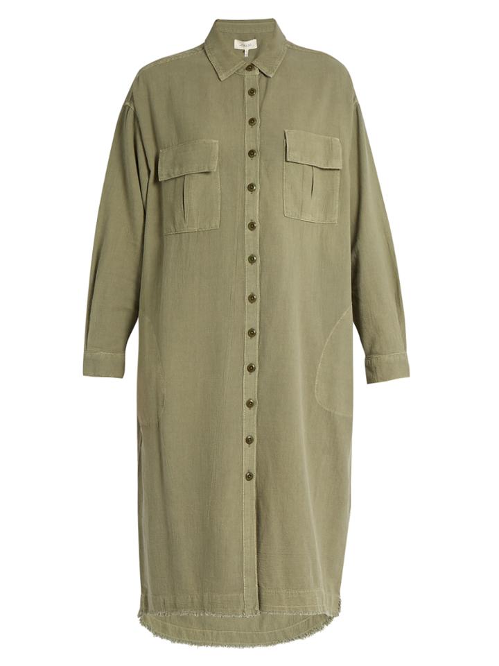 The Great The Troop Long-sleeved Cotton Dress