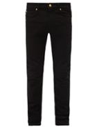 Matchesfashion.com Versace - Baroque-print Skinny-leg Jeans - Mens - Black
