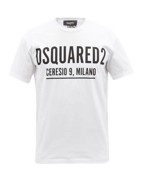 Dsquared2 - Logo-print Cotton-jersey T-shirt - Mens - White