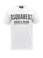 Dsquared2 - Logo-print Cotton-jersey T-shirt - Mens - White