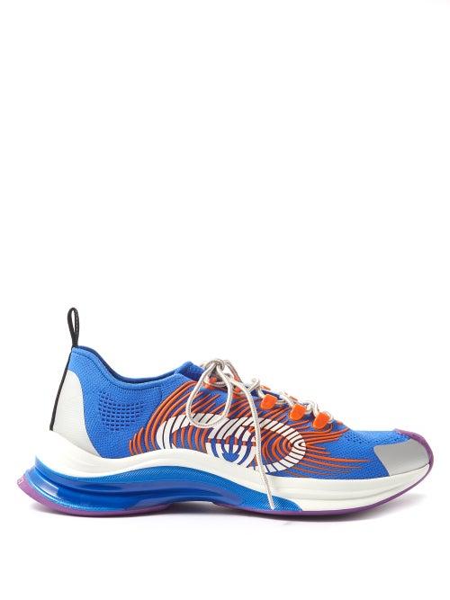 Gucci - Run Mesh Trainers - Mens - Multi