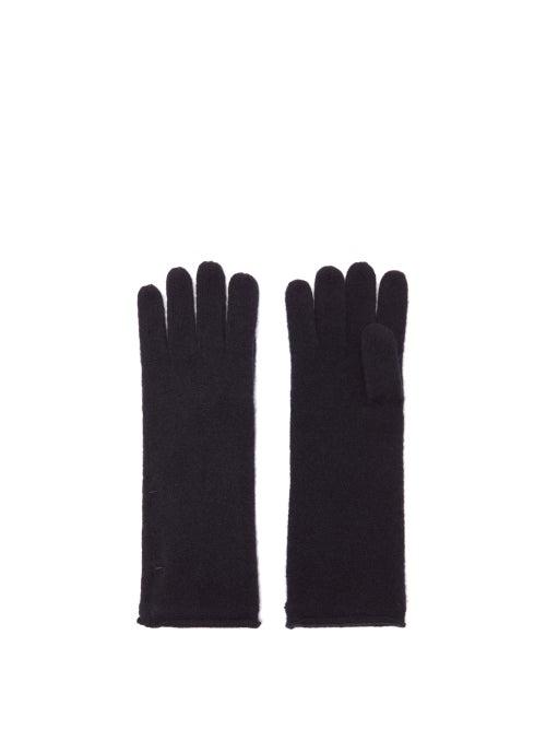 Extreme Cashmere - No.215 Sensa Stretch-cashmere Gloves - Womens - Navy